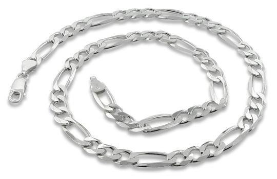 925 Sterling Silver Figaro Chain