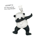 Panda Silver Pendant