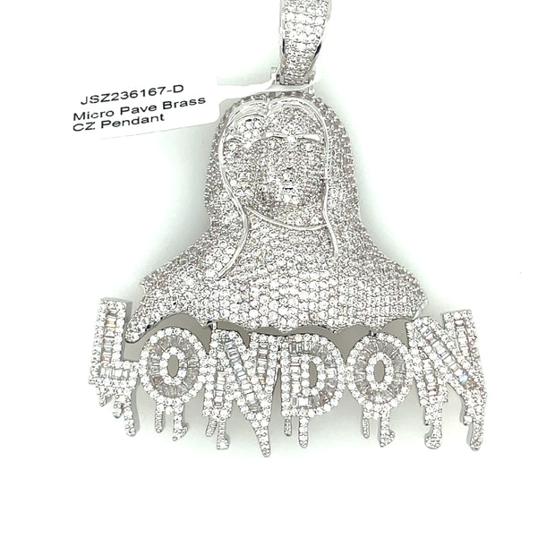 London Brass Pendant