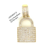 Lock Brass Pendant